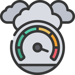 Cloud Performance  Icon