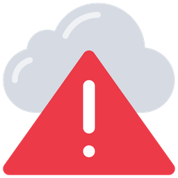 Cloud Alert  Icon