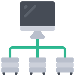 Computer Connection  Icon