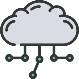 Cloud Network  Icon