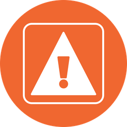 Caution sign  Icon