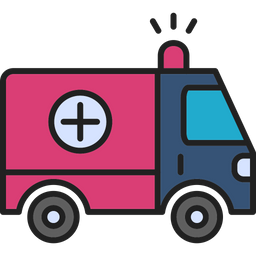 Krankenwagen  Symbol