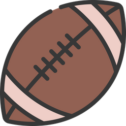 Amerikanischer Fußball  Symbol