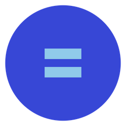 Equal circle  Icon