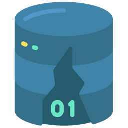 Broken Database  Icon