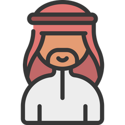 Arabic Man  Icon