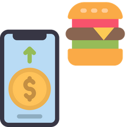 Online Burger Order  Icon