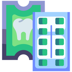 Dental Chewing Gum  Icon