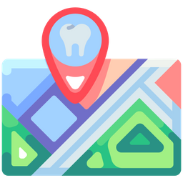 Dental Clinic Location  Icon