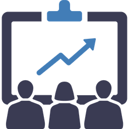 Apresentação de negócios  Ícone