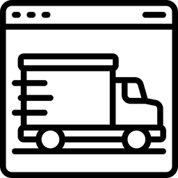 Lieferwebsite  Symbol