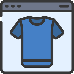 Cloth Website  Icon