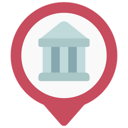 Bank Location  Icon