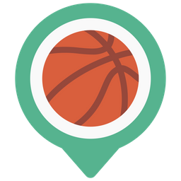 Basketball Court Location  Icon