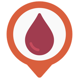 Blood Donation Location  Icon