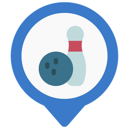 Bowling Location  Icon