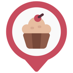 Cake Shop Location  Icon