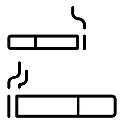 Zigarettenrauch  Symbol