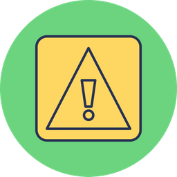 Caution sign  Icon