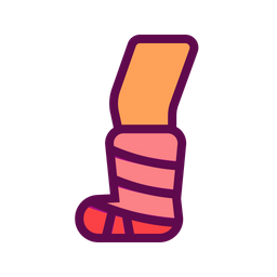 Broken Leg  Icon