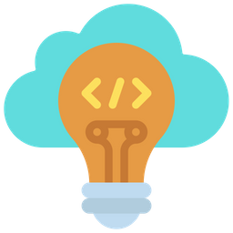 Idea de la nube  Icono