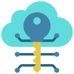 Cloud Key  Icon