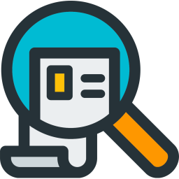 Search, Resume  Icon