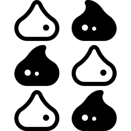 Schokoladenstückchen  Symbol