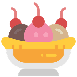 Banana split  Icon