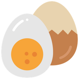 Boiled egg  Icon