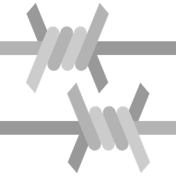 Stacheldraht  Symbol