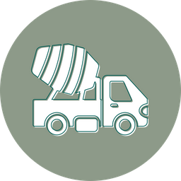 Cement truck  Icon