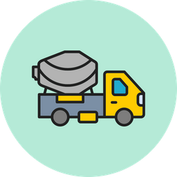 Cement truck  Icon