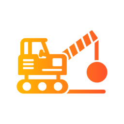 Demolition truck  Icon