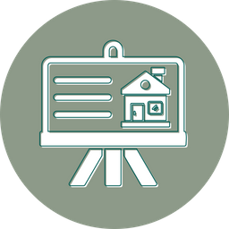 Construction presentation  Icon