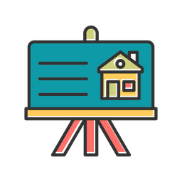 Construction presentation  Icon