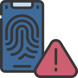 Biometric Alert  Icon