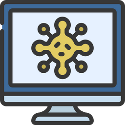 Computer Virus  Icon