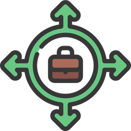 Business Direction  Icon