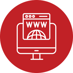 Domain registration  Icon