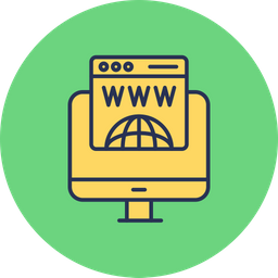 Domain registration  Icon