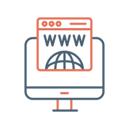 Domain registration  Icon