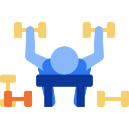 Chest press  Icon