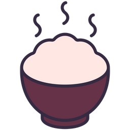 Bowl Rice  Icon