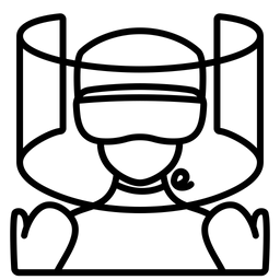 Medizinische Simulation  Symbol