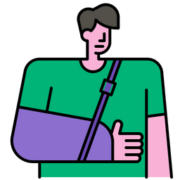 Broken arm  Icon