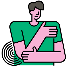 Elbow pain  Icon