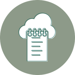 Cloud data  Icon