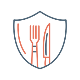 Cutlery shield  Icon