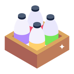 Bottle Crate  Icon